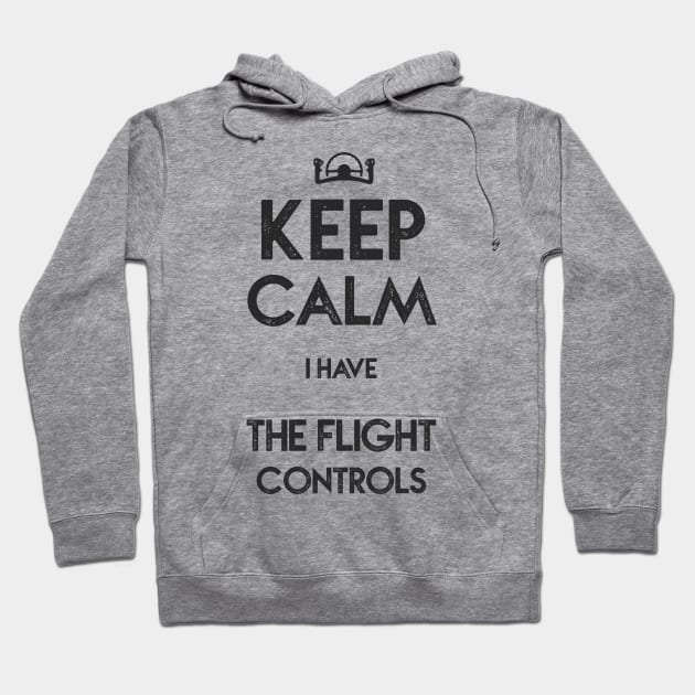 Airplane Pilot - I have the Flight Controls Hoodie by Pannolinno